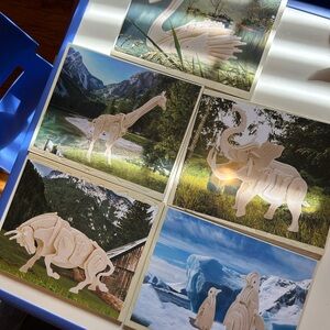 Wooden Animal Puzzle Set